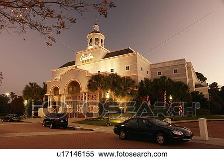 Stock Photography -  Myrtle Beach, SC, South Carolina, The Grand Strand, The Carolina Opry, evening. Fotosearch