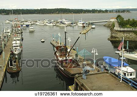 Nanaimo, British Columbia, Canada, Vancouver Island, Strait of Georgia, waterfront View Large Photo Image Stock Image - Nanaimo, British Columbia, Canada, Vancouver Island, Strait of Georgia, waterfront. Fotosearch