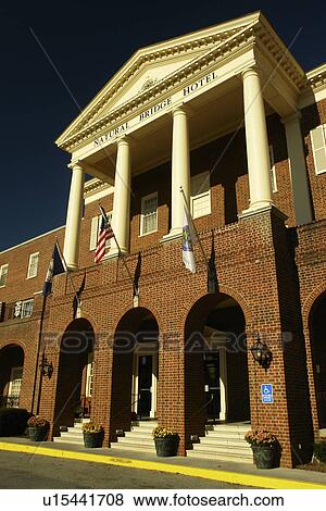 Natural Bridge, VA, Virginia, Shenandoah Valley, Natural Bridge Hotel View Large Photo Image Stock Photo - Natural Bridge, VA, Virginia, Shenandoah Valley, Natural Bridge Hotel. Fotosearch