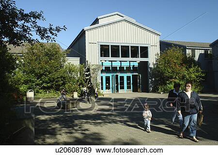 Stock Photo -  Newport, OR, Oregon, Pacific Ocean, Pacific Coast Scenic Byway, Rt Route, Highway 101, Oregon Coast Aquarium. Fotosearch