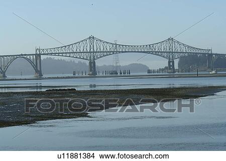 North Bend, OR, Oregon, Pacific Ocean, Pacific Coast Scenic Byway, Rt Route, Highway 101, Conde B. McCullough Memorial Bridge, Coos Bay View Large Photo Image Picture - North Bend, OR, Oregon, Pacific Ocean, Pacific Coast Scenic Byway, Rt Route, Highway 101, Conde B. McCullough Memorial Bridge, Coos Bay. Fotosearch