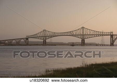 North Bend, OR, Oregon, Pacific Ocean, Pacific Coast Scenic Byway, Rt Route, Highway 101, Conde B. McCullough Memorial Bridge, Coos Bay, cantilever bridge View Large Photo Image Stock Image - North Bend, OR, Oregon, Pacific Ocean, Pacific Coast Scenic Byway, Rt Route, Highway 101, Conde B. McCullough Memorial Bridge, Coos Bay, cantilever bridge. Fotosearch