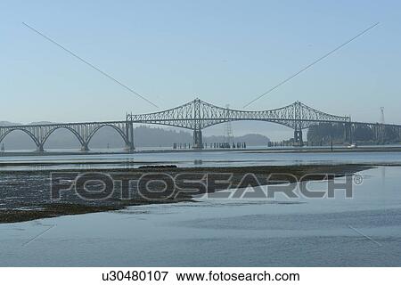 North Bend, OR, Oregon, Pacific Ocean, Pacific Coast Scenic Byway, Rt Route, Highway 101, Conde B. McCullough Memorial Bridge, Coos Bay, cantilever bridge View Large Photo Image Stock Photo - North Bend, OR, Oregon, Pacific Ocean, Pacific Coast Scenic Byway, Rt Route, Highway 101, Conde B. McCullough Memorial Bridge, Coos Bay, cantilever bridge. Fotosearch