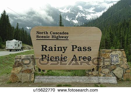 North Cascades Scenic Highway, WA, Washington, Okanogan National Forest, Cascade Range, SR 20, Rainy Pass Picnic Area View Large Photo Image Stock Image - North Cascades Scenic Highway, WA, Washington, Okanogan National Forest, Cascade Range, SR 20, Rainy Pass Picnic Area. Fotosearch
