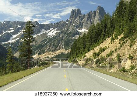 North Cascades Scenic Highway, WA, Washington, Okanogan National Forest, Cascade Range, SR 20, Liberty Bell near Washington Pass View Large Photo Image Stock Image - North Cascades Scenic Highway, WA, Washington, Okanogan National Forest, Cascade Range, SR 20, Liberty Bell near Washington Pass. Fotosearch