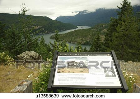 North Cascades, WA, Washington, Okanogan National Forest, Ross Lake National Recreation Area, National Park Service Complex, Ross Lake, overlook View Large Photo Image Stock Photo - North Cascades, WA, Washington, Okanogan National Forest, Ross Lake National Recreation Area, National Park Service Complex, Ross Lake, overlook. Fotosearch