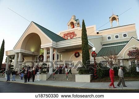 Stock Image -  North Myrtle Beach, SC, South Carolina, The Grand Strand, The Alabama Theatre, dinner theater. Fotosearch