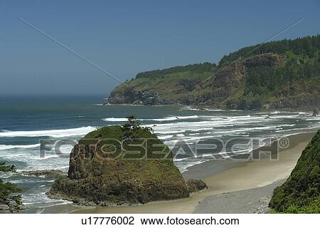 Oceanside, OR, Oregon, Pacific Ocean, Pacific Coast Scenic Byway, Rt Route, Highway 101, Oceanside Beach State Recreation Site View Large Photo Image Stock Image - Oceanside, OR, Oregon, Pacific Ocean, Pacific Coast Scenic Byway, Rt Route, Highway 101, Oceanside Beach State Recreation Site. Fotosearch