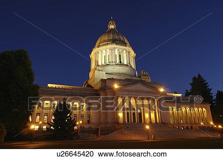 Olympia, WA, Washington, State Capitol, The Capitol Campus, evening View Large Photo Image Stock Image - Olympia, WA, Washington, State Capitol, The Capitol Campus, evening. Fotosearch