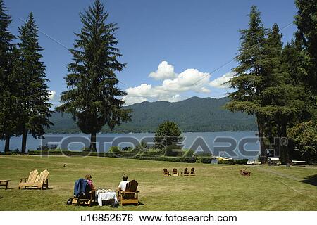 Olympic National Park, WA, Washington, Pacific Ocean, Olympic Peninsula, Lake Quinault, Lake Quinault Lodge View Large Photo Image Stock Photograph - Olympic National Park, WA, Washington, Pacific Ocean, Olympic Peninsula, Lake Quinault, Lake Quinault Lodge. Fotosearch