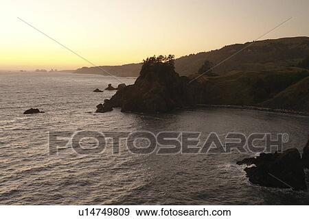 OR, Oregon, Pacific Ocean, Pacific Coast Scenic Byway, Rt Route, Highway 101, Samuel H. Boardman Scenic Corridor, Sea Stacks View Large Photo Image Stock Photo - OR, Oregon, Pacific Ocean, Pacific Coast Scenic Byway, Rt Route, Highway 101, Samuel H. Boardman Scenic Corridor, Sea Stacks. Fotosearch