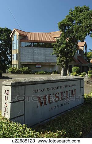 Oregon City, OR, Oregon, Clackamas County Historical Society Museum, Latourette Park View Large Photo Image Stock Image - Oregon City, OR, Oregon, Clackamas County Historical Society Museum, Latourette Park. Fotosearch