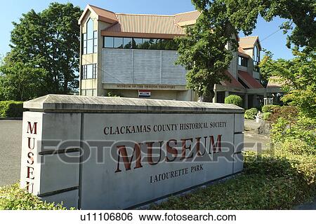 Oregon City, OR, Oregon, Clackamas County Historical Society Museum, Latourette Park View Large Photo Image Stock Photograph - Oregon City, OR, Oregon, Clackamas County Historical Society Museum, Latourette Park. Fotosearch
