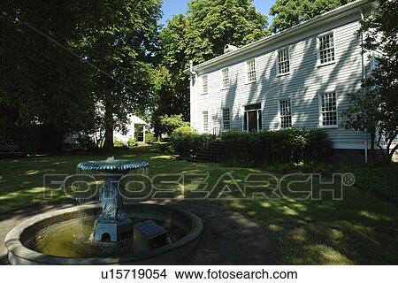 Picture -  Oregon City, OR, Oregon, John McLoughlin House National Historic Site, Georgian Home. Fotosearch