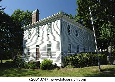 Stock Photo -  Oregon City, OR, Oregon, John McLoughlin House National Historic Site, Georgian Home. Fotosearch