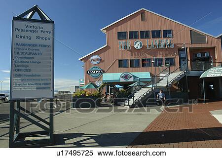 Port Angeles, WA, Washington, Olympic Peninsula, Strait of Juan de Fuco, waterfront, The Landing, Victoria Ferry Dock View Large Photo Image Stock Photography - Port Angeles, WA, Washington, Olympic Peninsula, Strait of Juan de Fuco, waterfront, The Landing, Victoria Ferry Dock. Fotosearch