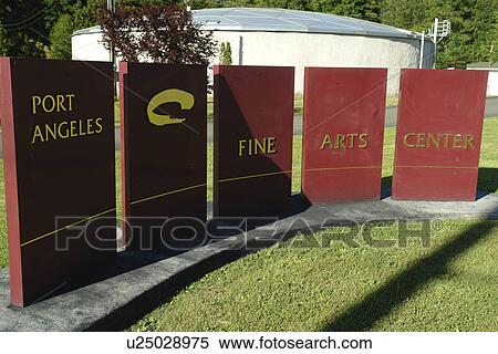 Port Angeles, WA, Washington, Olympic Peninsula, Port Angeles Fine Arts Center View Large Photo Image Stock Photography - Port Angeles, WA, Washington, Olympic Peninsula, Port Angeles Fine Arts Center. Fotosearch