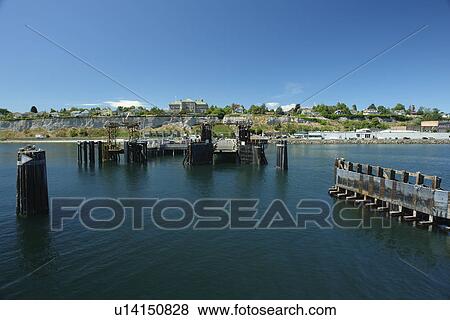 Stock Photo -  Port Townsend, WA, Washington, Puget Sound, Olympic Peninsula. Fotosearch