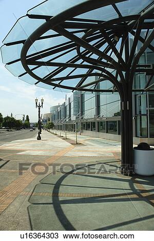 Stock Image -  Portland, OR, Oregon, Oregon Convention Center. Fotosearch