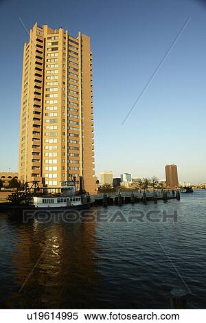 Portsmouth, VA, Virginia, Hampton Roads Area, waterfront View Large Photo Image Stock Photography - Portsmouth, VA, Virginia, Hampton Roads Area, waterfront. Fotosearch