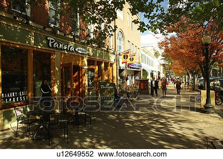 Stock Image -  Princeton, NJ, New Jersey, Downtown. Fotosearch