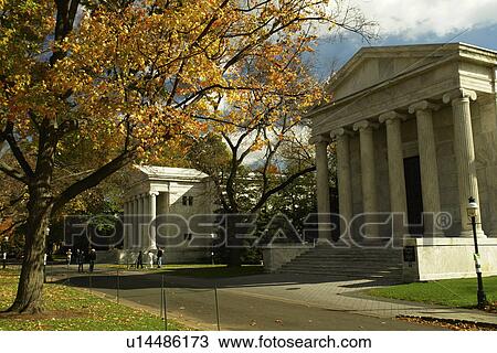 Stock Image -  Princeton, NJ, New Jersey, Princeton University, Clio Hall, autumn. Fotosearch
