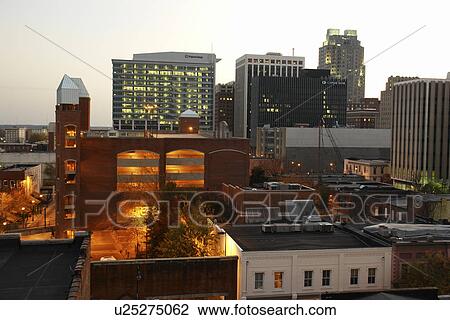 Raleigh, NC, North Carolina, Downtown Skyline, evening View Large Photo Image Stock Image - Raleigh, NC, North Carolina, Downtown Skyline, evening. Fotosearch