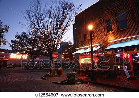 Raleigh, NC, North Carolina, Downtown, evening View Large Photo Image Stock Photo - Raleigh, NC, North Carolina, Downtown, evening. Fotosearch