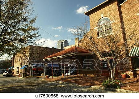 Stock Photo -  Raleigh, NC, North Carolina, Downtown. Fotosearch