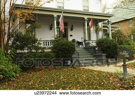 Picture -  Raleigh, NC, North Carolina, The Oakwood Inn. Fotosearch