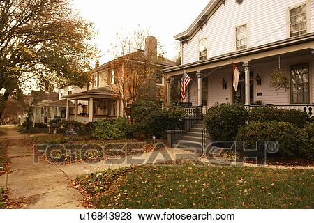 Raleigh, NC, North Carolina, The Oakwood Inn View Large Photo Image Stock Photo - Raleigh, NC, North Carolina, The Oakwood Inn. Fotosearch