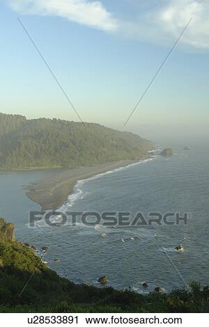 Requa, CA, California, Pacific Ocean, Redwood National and State Parks, Klamath River Overlook View Large Photo Image Stock Image - Requa, CA, California, Pacific Ocean, Redwood National and State Parks, Klamath River Overlook. Fotosearch