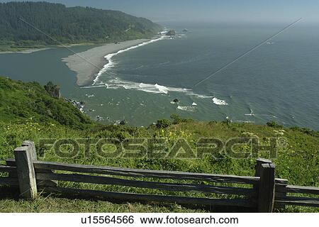 Requa, CA, California, Pacific Ocean, Redwood National and State Parks, Klamath River Overlook View Large Photo Image Stock Photograph - Requa, CA, California, Pacific Ocean, Redwood National and State Parks, Klamath River Overlook. Fotosearch