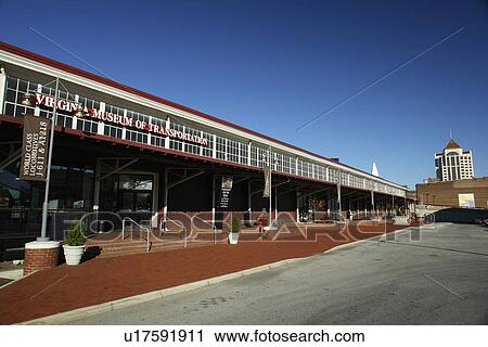 Roanoke, VA, Virginia, Roanoke Valley, Downtown, Virginia Museum of Transportation View Large Photo Image Stock Image - Roanoke, VA, Virginia, Roanoke Valley, Downtown, Virginia Museum of Transportation. Fotosearch