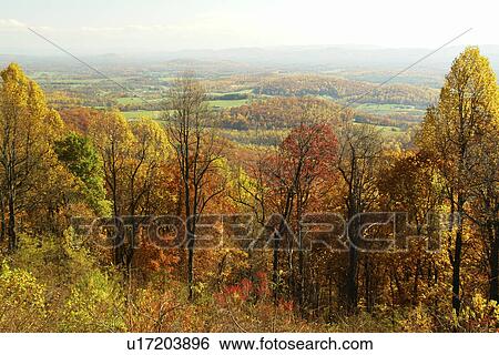 Rockfish Gap, VA, Virginia, Shenandoah Valley, Blue Ridge Parkway, overlook View Large Photo Image Stock Photograph - Rockfish Gap, VA, Virginia, Shenandoah Valley, Blue Ridge Parkway, overlook. Fotosearch