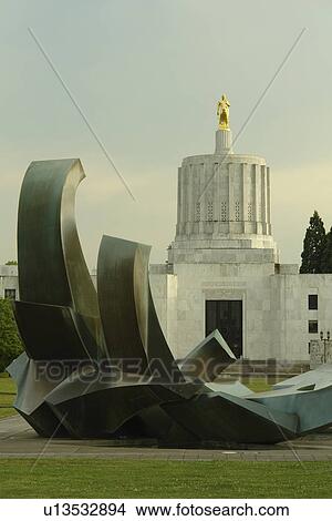 Salem, OR, Oregon, State Capitol View Large Photo Image Picture - Salem, OR, Oregon, State Capitol. Fotosearch