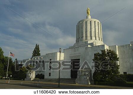 Salem, OR, Oregon, State Capitol View Large Photo Image Stock Image - Salem, OR, Oregon, State Capitol. Fotosearch