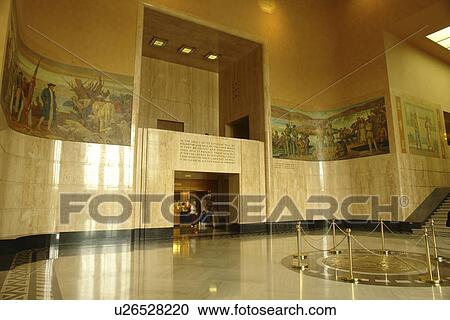 Stock Image -  Salem, OR, Oregon, State Capitol, interior. Fotosearch