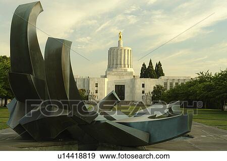 Stock Photo -  Salem, OR, Oregon, State Capitol. Fotosearch