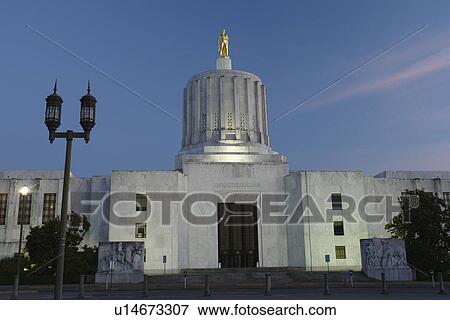 Stock Photo -  Salem, OR, Oregon, State Capitol. Fotosearch