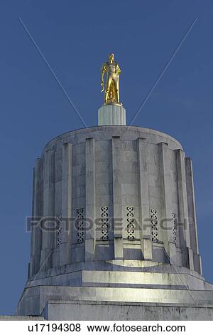 Stock Photo -  Salem, OR, Oregon, State Capitol. Fotosearch