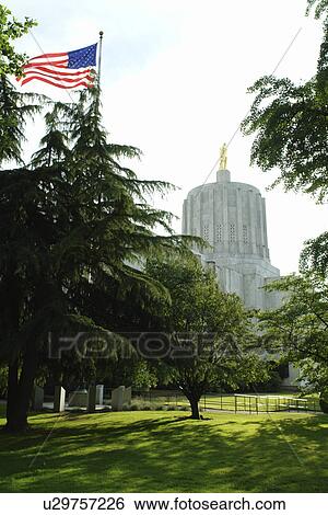 Salem, OR, Oregon, State Capitol View Large Photo Image Stock Photograph - Salem, OR, Oregon, State Capitol. Fotosearch