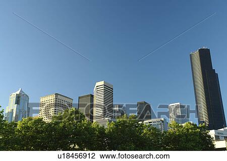 Seattle, WA, Washington, downtown, skyline View Large Photo Image Stock Image - Seattle, WA, Washington, downtown, skyline. Fotosearch