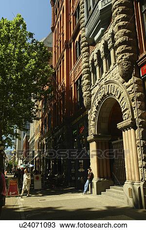 Seattle, WA, Washington, downtown, Pioneer Historic District, Pioneer Square View Large Photo Image Stock Image - Seattle, WA, Washington, downtown, Pioneer Historic District, Pioneer Square. Fotosearch