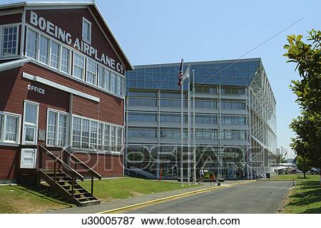 Seattle, WA, Washington, Museum of Flight, Boeing, The Red Barn View Large Photo Image Stock Photo - Seattle, WA, Washington, Museum of Flight, Boeing, The Red Barn. Fotosearch