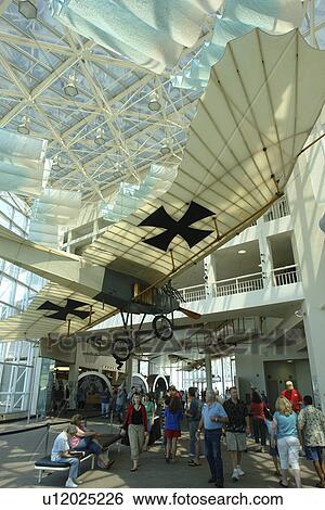 Stock Photograph -  Seattle, WA, Washington, Museum of Flight, Boeing, The Great Gallery. Fotosearch