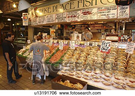 Seattle, WA, Washington, Public Market Center, Farmers, Pike Place Market View Large Photo Image Stock Photograph - Seattle, WA, Washington, Public Market Center, Farmers, Pike Place Market. Fotosearch