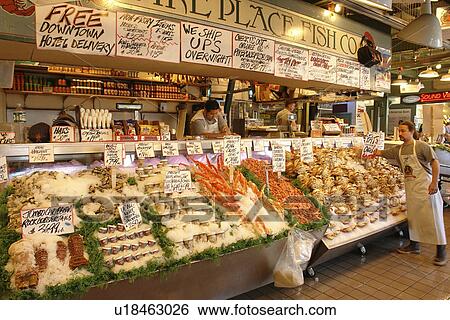 Seattle, WA, Washington, Public Market Center, Farmers, Pike Place Market View Large Photo Image Stock Photograph - Seattle, WA, Washington, Public Market Center, Farmers, Pike Place Market. Fotosearch