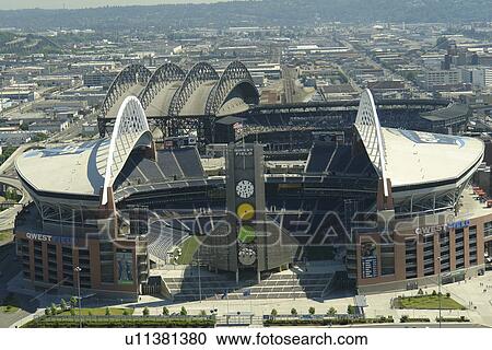 Seattle, WA, Washington, Qwest Field, Seahawks, football stadium, aerial from Smith Tower View Large Photo Image Stock Image - Seattle, WA, Washington, Qwest Field, Seahawks, football stadium, aerial from Smith Tower. Fotosearch