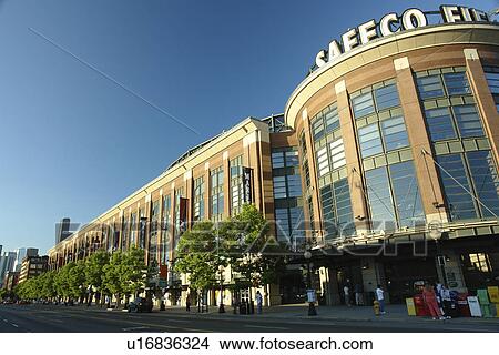 Picture -  Seattle, WA, Washington, Safeco Field, Mariners, baseball stadium. Fotosearch
